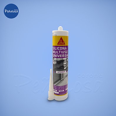 SILICONA MULTIUSOS UNIVERSAL TRANSPATENTE (SIKASEAL-130) 280 ML